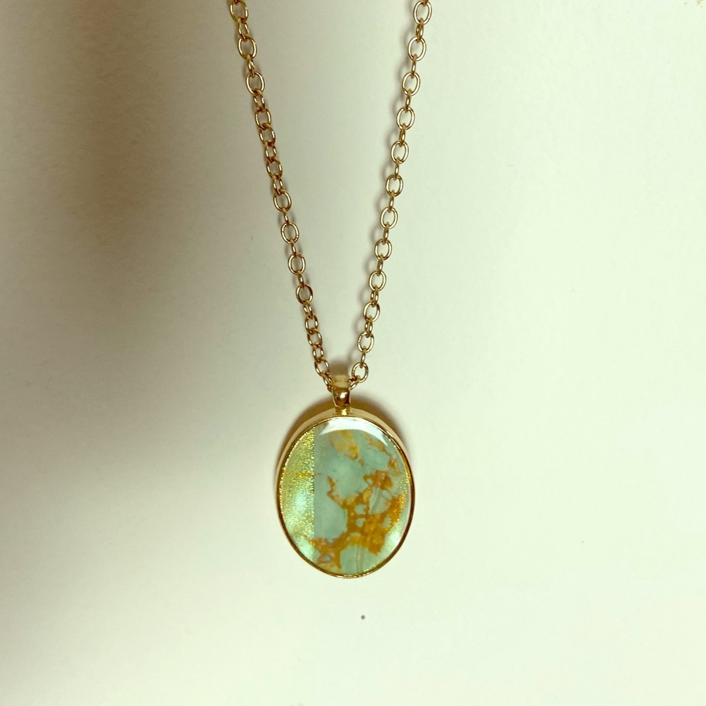 Chico’s turquoise necklace